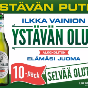 Ilkka Vainion YstävänPutki 10x Olut